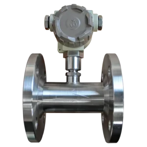 Liquid Turbine Flow Meter Stainless Steel Flange Connection Real-Time Monitoring Low Power Consumption +/-0.2% Accuracy OEM