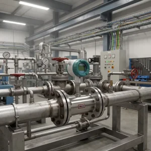 Liquid Turbine Flowmeter with Pulse Output Remote Digital Split Type Design OEM Customizable