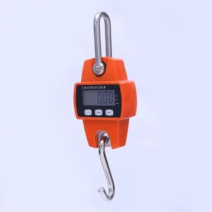 Livestock Hunting Equipment Hanging Crane Type Mini Digital Scale Weighing Diecast Electronic 100kg 200kg 300kg Model OCS OEM