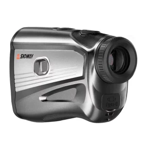Long Distance Laser Rangefinder OLED Red and Black 2000 Yard 6x Magnification Flag Lock Slope Range Finder for Industrial