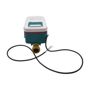 Long Lifespan Brass NB IoT Ultrasonic Water Meter Zero Wear Parts Wireless Control Without Frequent Part Replacement