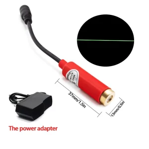 Long Range Laser Pointer with Green 450nm Wavelength Red Cross Laser Line for Power Point Presentations