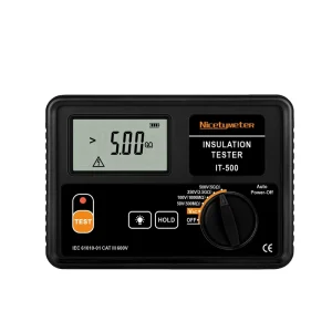 Low Cost High Voltage Insulation Meter Resistance Testers 250V 500V 1000V 2000V 2500V Insulation Resistance Meter