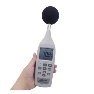 Low Frequency Noise Meter Digital Noise Meter High Precision Sound Level Meter Decibel Meter 26-130dB TES52AA