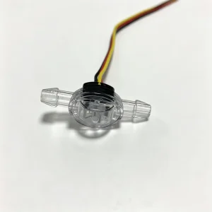 Low Power 5V Hall Effect Water Flow Sensor OD 5mm 0.45MPa Pressure Resistant 60-1000mL/min for Long-Term Appliance Operation