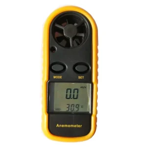 Low Power Consumption Digital Anemometer With Mark Wind Speed Measurement