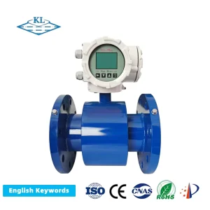 Low Pressure Loss Electromagnetic Flow Meter Water Flow Meter for Hot Spring Water Supply and Geothermal Water System Use