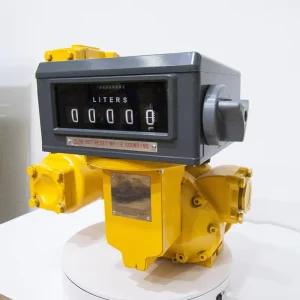 M Series Mechanical Volumetric Stainless Steel Diesel Gas Flow Meter with Pulse Output High Accuracy 0.2% 50 500L m