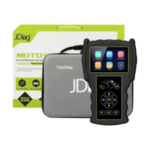 M100 PRO 12V Battery Tester Motorcycle Diagnostic Scanner OBD2 Code Reader CE/FCC/ROHS Certified Wireless LCD Display