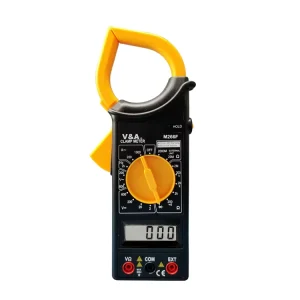 M266F Digital Handheld Clamp Multimeter 1000A Amp AC/DC Voltage Clamp Meter Resistance Continuity Diode Frequency Low Power