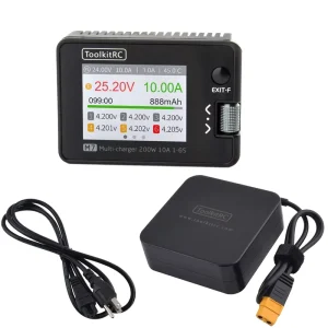 M7 200W 10A DC Balance Charger Discharger and ESC Signal Tester for 1 6S Lipo Battery