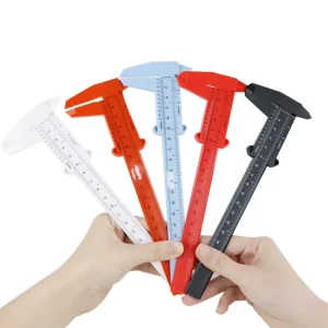 MASSA Plastic Eyebrow Measuring Vernier Caliper Tattoo Microblading Caliper Ruler Permanent Makeup Measurement Tools