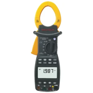 MASTECH MS2203 AC Power Clamp Meter True RMS Multimeter 1000A 0.1 600V AC DC Voltage Current High Safety Frequency Tester
