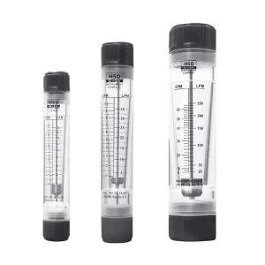 MB Series ABS Variable Area Air Gas Liquid Flow Meter 35GPM 40GPM Industrial Rotameter for Oil Filtration Electronics Food Indus