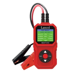 MDXT 610 12V Car Motorcycle Battery Tester Multi language TFT LCD Display Automotive Sodium ion Battery Analyzer