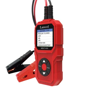 MDXT 610 Battery Tester for Car and Motorcycle with Auto TFT Display