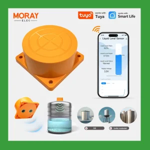 ME201W OEM OBM Tuya Smartlife App Remote Control High Accuracy Water Tank Level Sensor Ultrasonic Level Sensor