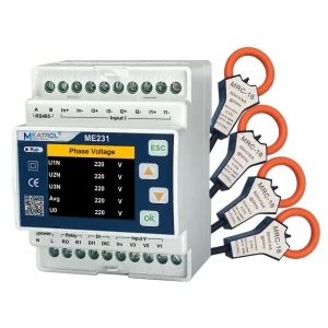 ME231 Three Phase Electricity Meter Power Quality Analyzer Digital Smart Energy Meter kwh Energy