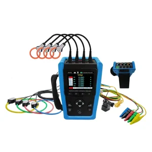 ME440 Portable Rogowski Energy Power Meter Current Voltage Electrical Measuring Instrument