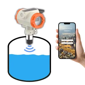 ME6001R 4G NB IoT LCD Display Level Measurement Instruments Radar Wireless Liquid Sensor With MQTT