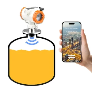 ME6001R Wireless 4G LoRaWAN LCD Display Radar Level Transmitter Level Measurement Instrument Non Contact Radar Level Meter
