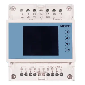 ME631 Energy Meter Power Calculation Electrical Panel for Energy Monitoring