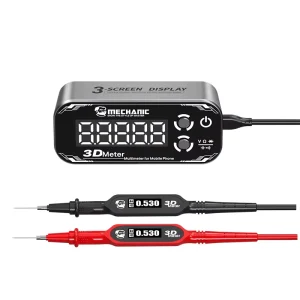 MECHANIC 3D Meter Detective 3.0 Multimeter with Triple Display 3000mAh Battery 4 Test Modes Digital Tester for Repair Tool