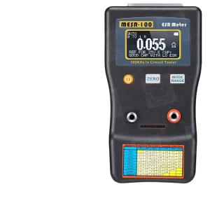MESR 100 Digital Capacitance Tester ESR Meter High Precision Internal Resistance Measurement 1kg 1 Year Warranty for Electronic
