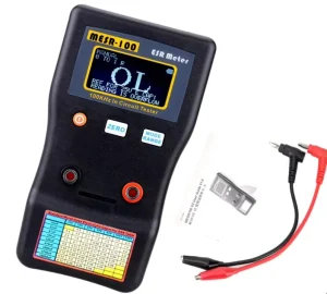 MESR 100 ESR Capacitance Ohm Meter Professional Measuring Internal Resistance of Capacitor Capacitance Circuit Tester