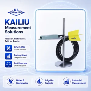 MGG KL DPL Type Portable Handheld Doppler Flowmeter Integrated Liquid Depth Velocity Flow Monitor for Open Channel 1%