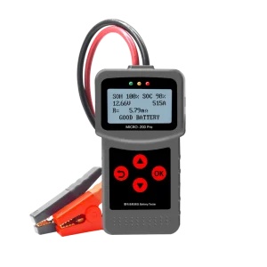 MICRO-200PRO Digital Battery Test 12V 24V Car Motorcycle System Tester Cranking System Battery Tester Analizador De Baterias