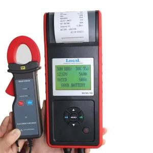 MICRO 768A 12V CCA Battery Analyzer with Current Clamp for Car Diagnostic Testing