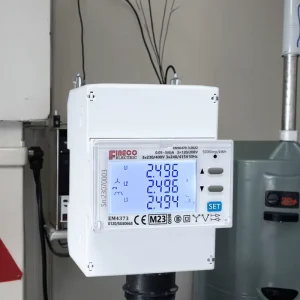 MID Approved EM4373 CT 3*230 400V 0.05~5(6)A Three Phase Power Quality Analyzer Energy Meter for Electricity Management System