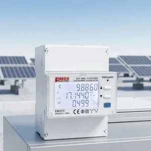 MID Approved EM4373 Solar PV Power Quality Analyzer 3*230 400V 0.05~5(6)A CT Three Phase Bidirectional Energy Meter