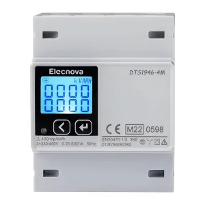 MID Certified 3 Phase Multi-Functional Smart LCD Energy Meter Efficient Energy Management