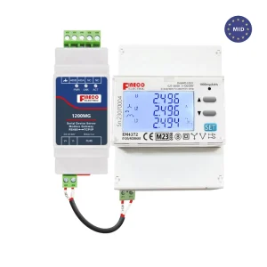 MID Certified EM4372 Three-Phase Digital Panel Meter Modbus RTU RS485 Bi-directional Smart Energy Management System 3*230/400V