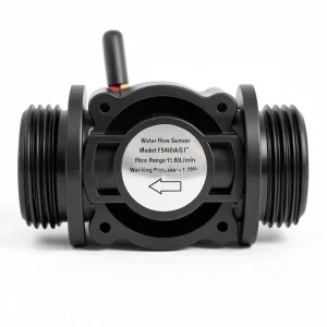 MJ-HZ25DN Flow Sensor 1 Inch Thread Flow Meter OD=33mm PBT Material Food Grade Water Flow Sensor