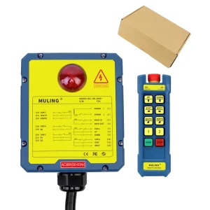 ML-K8S+ 2T&1R Industrial Electric Wireless Hoist Bridge Crane 12V RF Radio Remote Control Waterproof Anti-Shock Direct Plastic