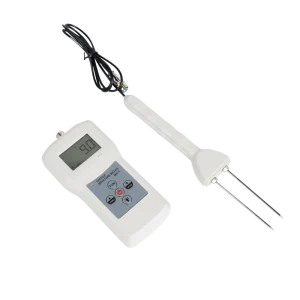 MS C Portable Electronic Resistance Moisture Analyzer Meter 0.5% Accuracy 0.1% Resolution 4% 90% Range for Cotton Yarn Wool