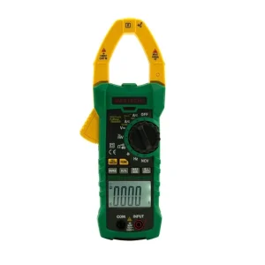 MS2115A True RMS Digital DC AC Clamp 26mm LCD Multimeter 1000A Amp 0.1 600V Voltage Meter