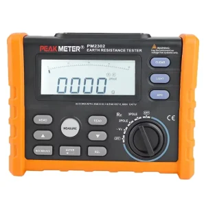 MS2302 Digital Earth Ground Resistance Tester Meter