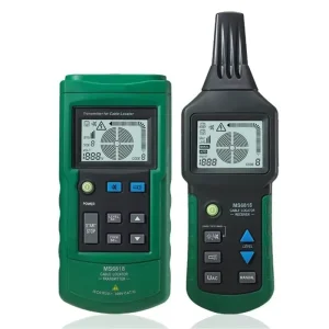 MS6818 Professional Cable Tester 220V AC DC Metal Pipe Locator IP67 Protection Wall Underground Inspection Interruption