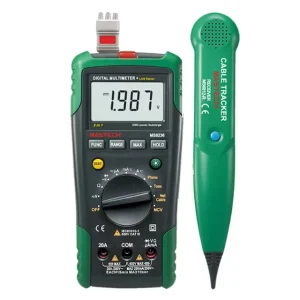 MS8236 Digital Multimeter and Network Cable Track Tester Tone Telephone Line Check Non contact Voltage Detect