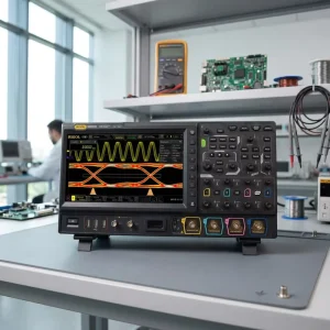 MSO8064 600MHz 4CH 10GSa/s Digital Mixed Signal Oscilloscope High Speed Lab Test Equipment