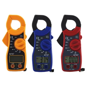MT 87 Multimeter Clamp Voltage and Current Meter for Measuring Resistance Voltage MT87 Clamp Current Meter Digital Clamp Meter