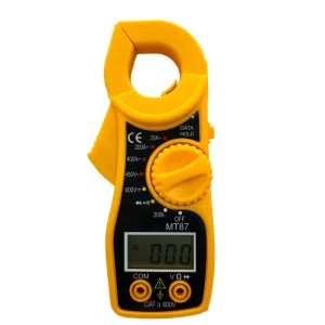 MT87 Digital Clamp Meter 28mm Opening 400A 450V LCD Multi Functional Tester with Resistance Measurement