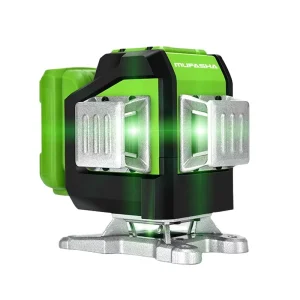 MUFASHA 904G 12 Green Lines 3D Automatic Self-leveling Laser Level