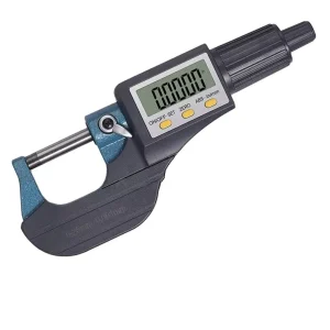 Machine Tool Accessories Digital External Micrometer 0-25mm Range 0.001mm Micron Accuracy Thickness Measuring Tool