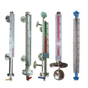 Magnetic Float Liquid Level Indicator Float Level Gauge for Water Oil Tanks 1000mm 2000mm