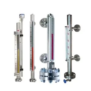 Magnetic Float and Flap Liquid Level Gauge HART 4 20mA Signal Industrial Tank Level Measurement Instrument